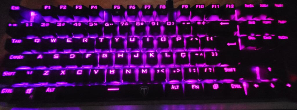 Software Para Controle De LED Do Teclado T Dagger Bora T TGK315 Para