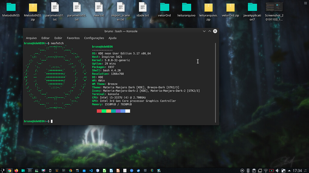 Manjaro kde