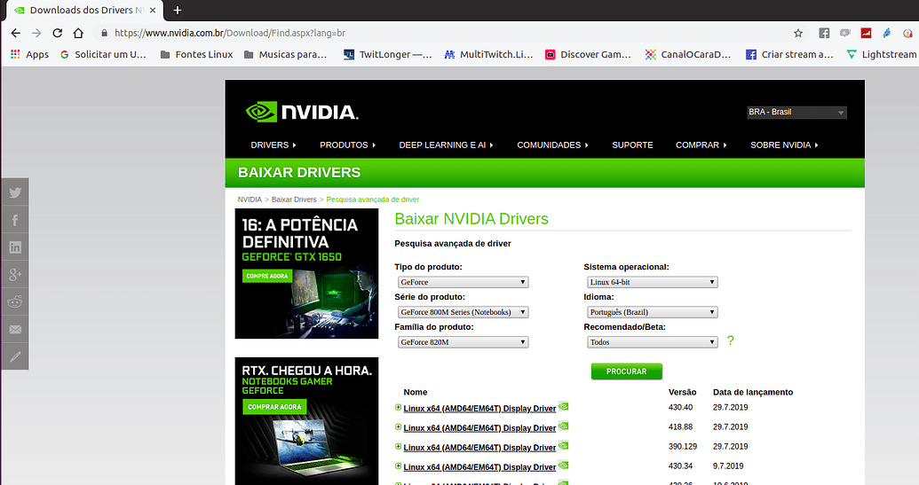 how to install nvidia drivers ubuntu 19.04