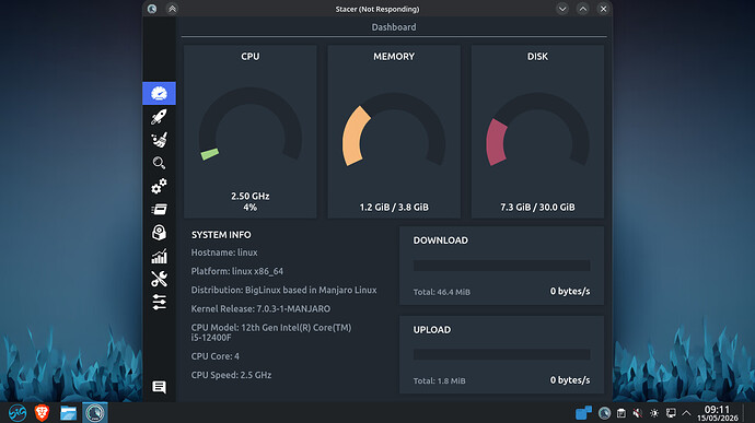 biglinux stacer