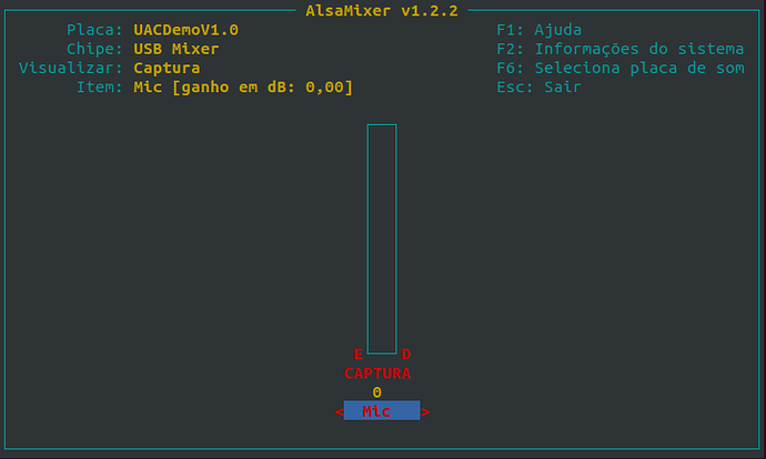 alsamixer