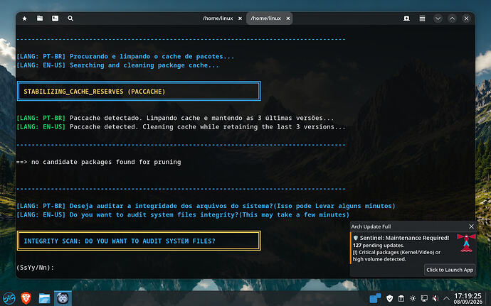 biglinux default arch update 7 08 09 2026