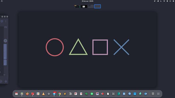 Arch Linux com GNOME 40 - Terminal