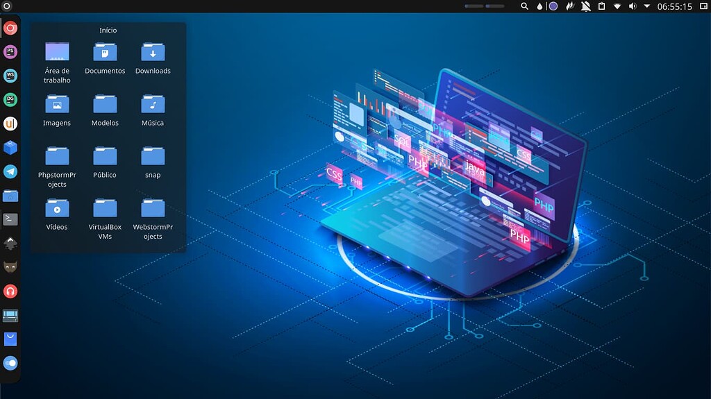 Arch Linux com KDE vestido de Chrome OS - Minha Personalização ...