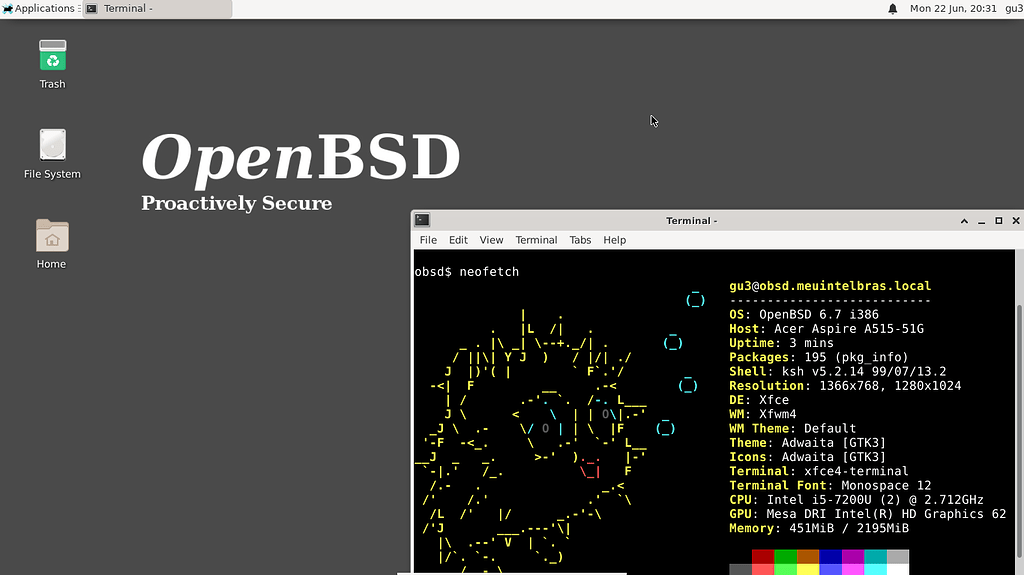 Mostre seu Desktop BSD - Outros Sistemas - Diolinux Plus