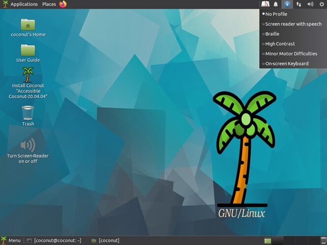 Accessible-Coconut-Linux-for-Visually-Impaired