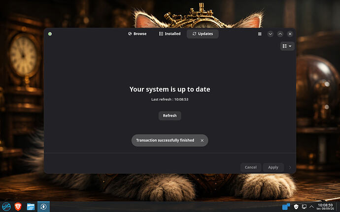 biglinux default arch update 5 08 09 2026