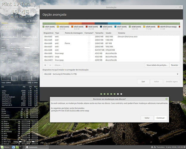 011-Mint19-Tara-Installer-Partitioning-Summary-Swap-Bootloader