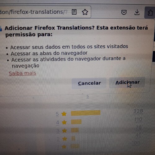 Para o Google Tradutor – Instale esta extensão para o 🦊 Firefox (pt-BR)