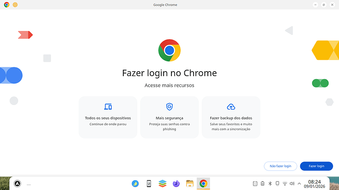 Imagem 2 -> Painel em modo normal