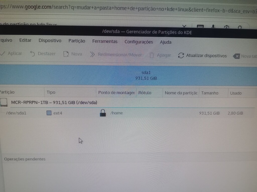 Voltando a pasta home e usando o insync em outro local
