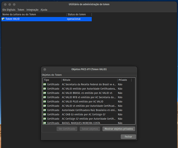 Assinador Valid Instalado e Funcional