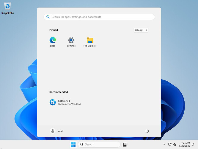 win11 IOT 4GB START