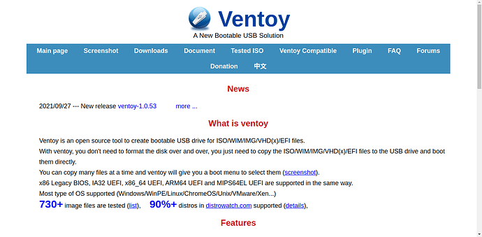 site ventoy