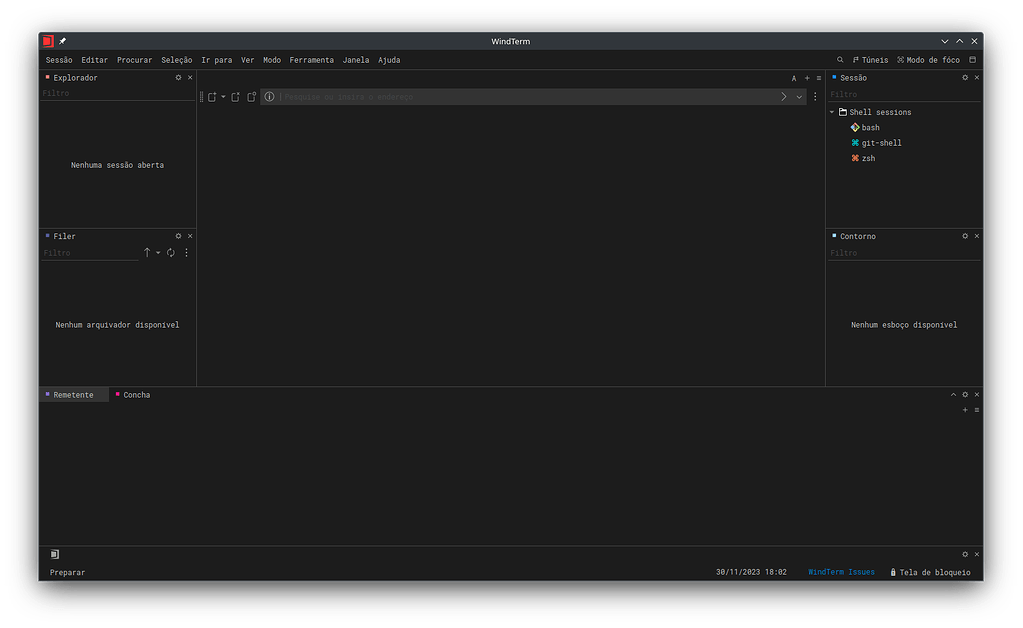 WindTerm um gestor de conexões de terminal - Iniciantes - Diolinux Plus