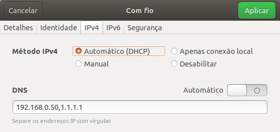 ServidorCache04ConfiguracaoIpClienteLinux