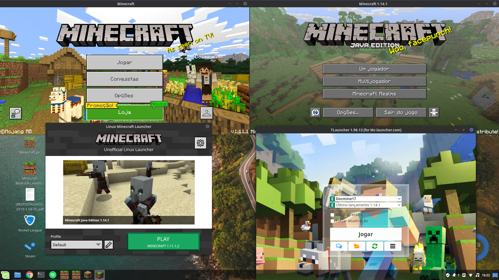 Minecraft Windows 10 Edition vs Minecraft Java Edition - jogos - Diolinux  Plus