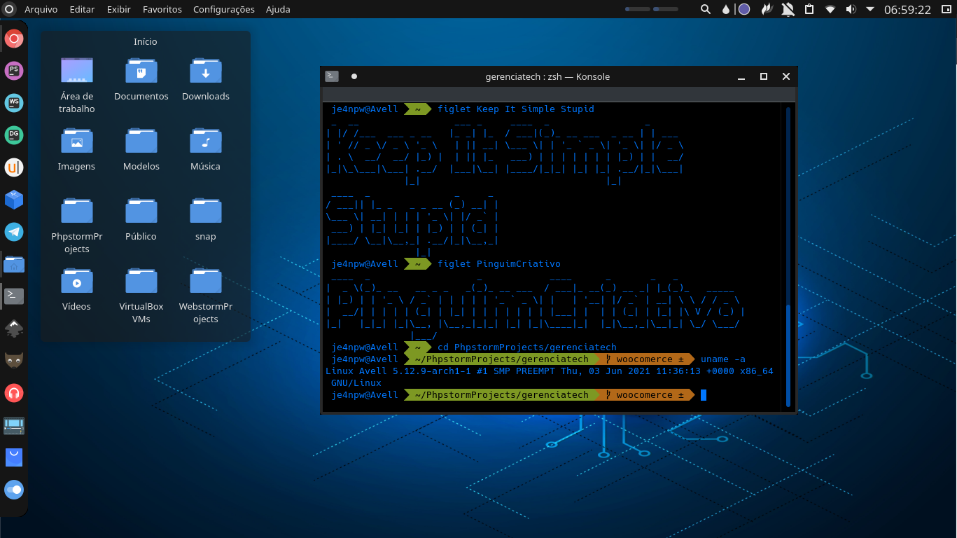 Arch Linux com KDE vestido de Chrome OS - Minha Personalização ...