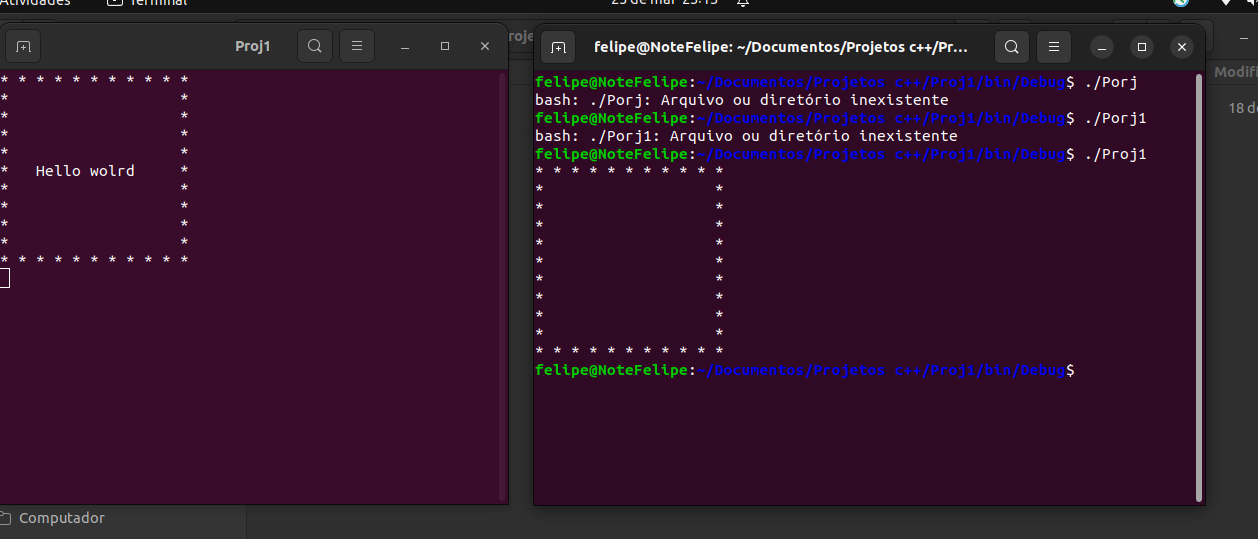 Executando código em C com terminal do windows 