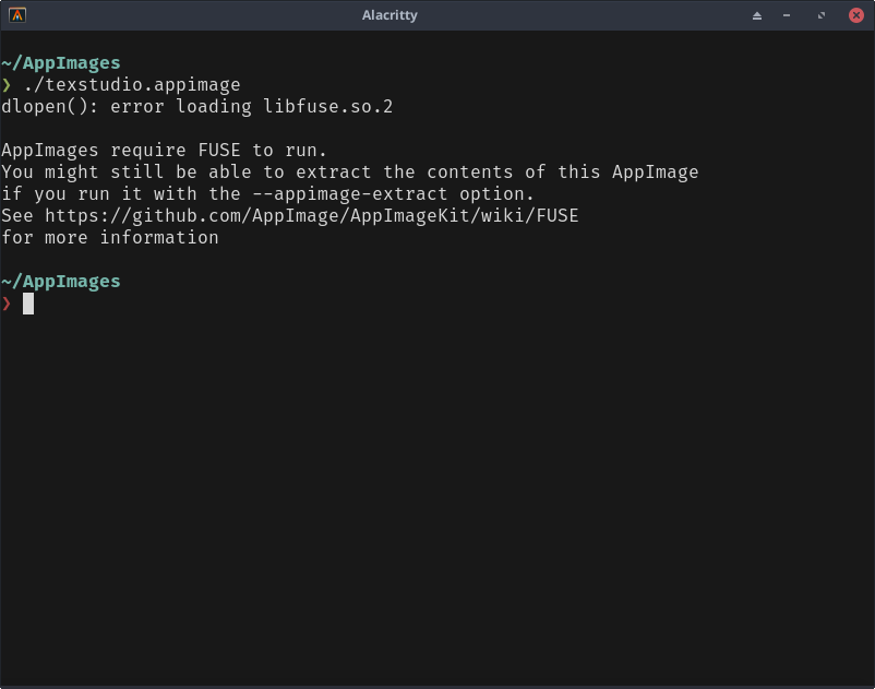Appimage não abre no Fedora - Iniciantes - Diolinux Plus