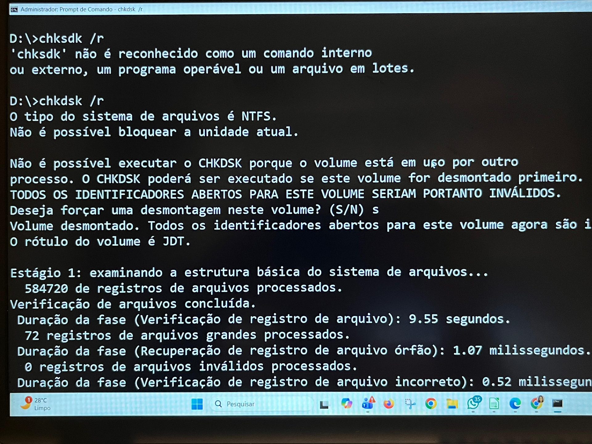 Erro no processo de montagem. O que fazer? - Linux - Diolinux Plus