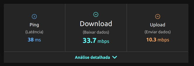 minha conexão