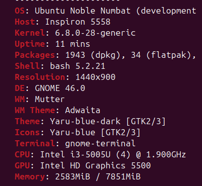 Neofetch
