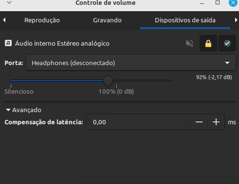fone desconectado
