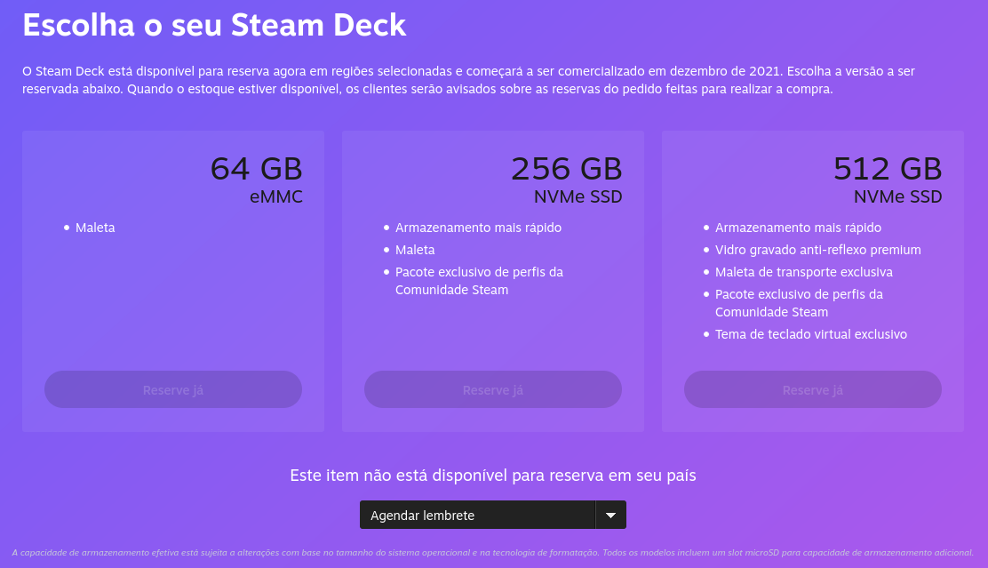 Steam Deck Brasil