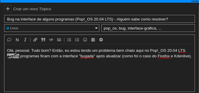 Diolinux Plus Bug