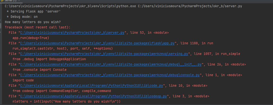 Pycharm rodando um script em cima do outro - Programação e ...