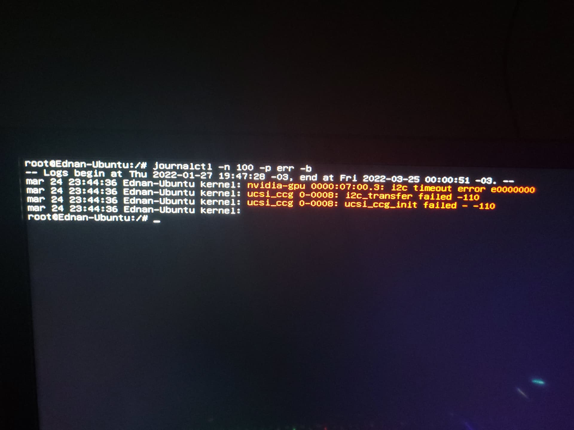/dev/sda7 recovering journal Linux Diolinux Plus