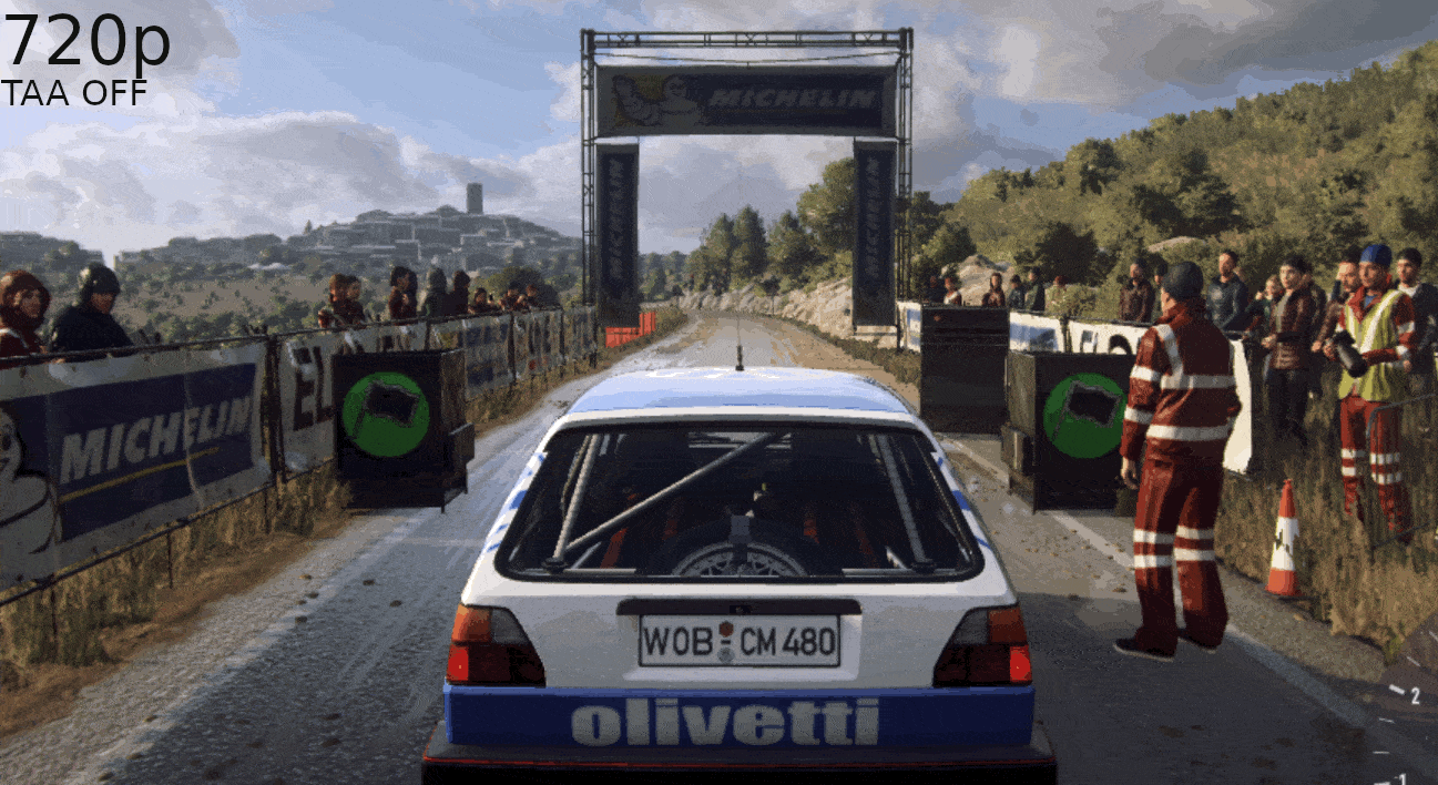 Dirt Rally 2.0 AMD FSR Linux ProtonGE NO TAA-min