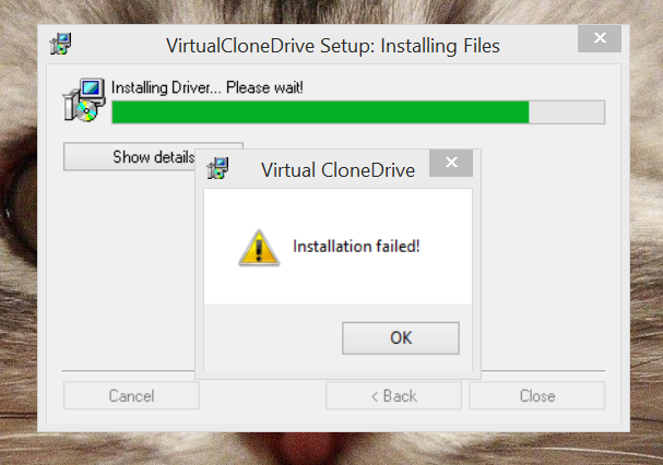 Virtual Clonedrive Erro Ao Instalar W8 1 Windows Diolinux Plus